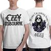 Funny Rock Ozzy Osbourne TShirt for Men Women O Neck Cotton T Shirts Up The Villa 2025 Short Sleeve Tees Summer Clothing