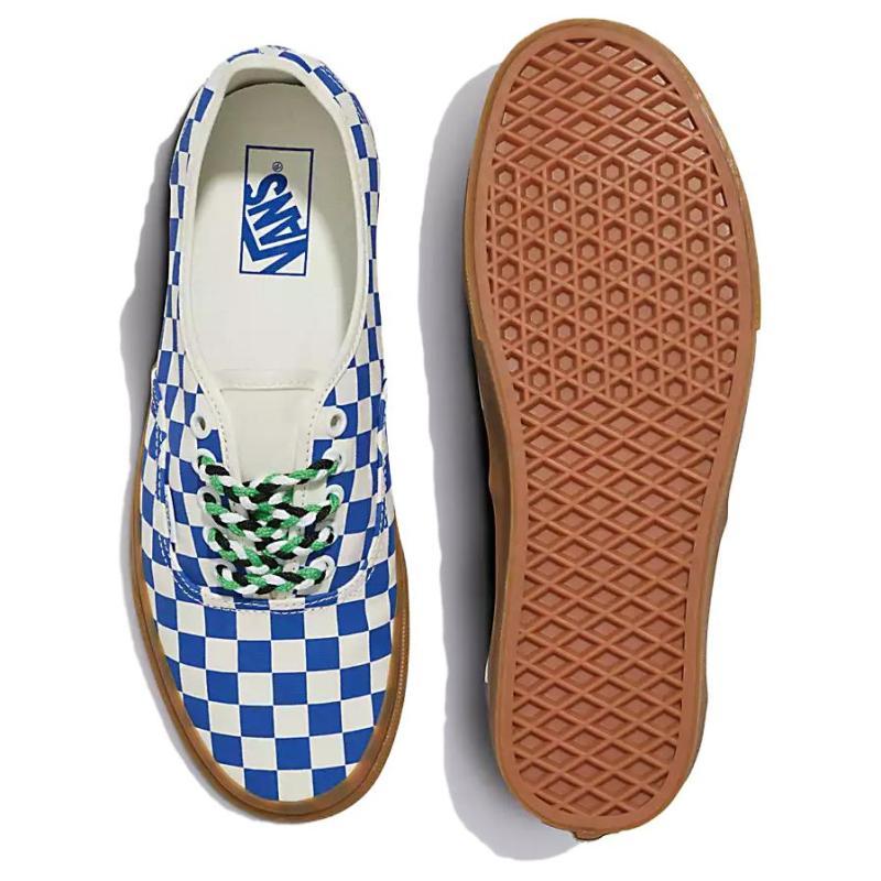 Vans Autentické tenisky 'Checkerboard Blue Gum Braided Laces' VN0009PVY6Z