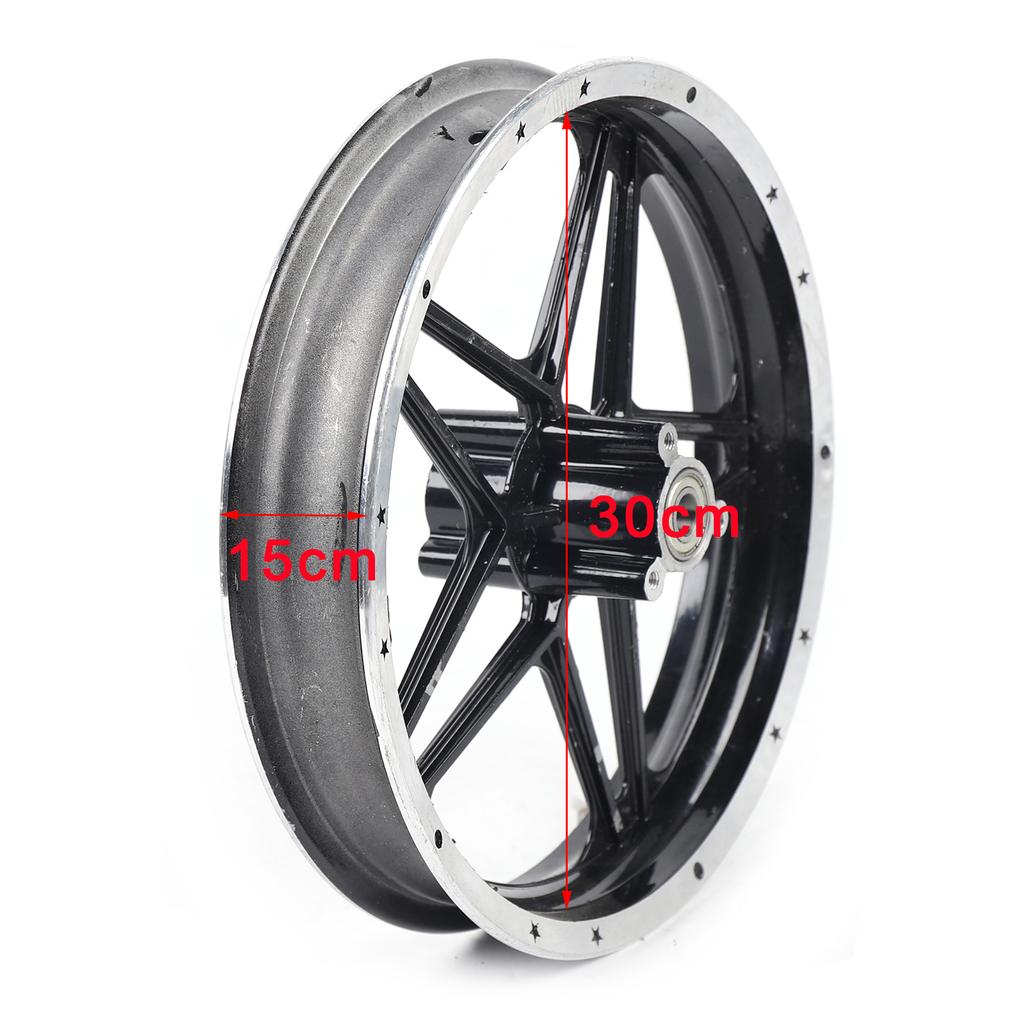 Rear and Front Wheels Set 2.50-10 Tire Rim Hub for 49cc-50cc Mini Pit Dirt Bike