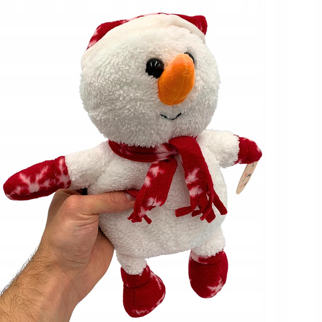 Plush Christmas Snowman Scarf Mascot Winter Plush Toy
