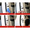 12Pcs Car Door Lock Screw Protector Cover for Fiat Panda Bravo Punto Linea Croma 500 500X 595 Ducato Tipo Doblo Stilo Freemont