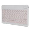 Wireless Bluetooth Keyboard Tablet Smartphone Computer Accessories Round Cap 10in