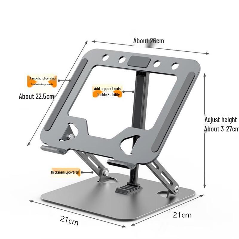 ZHAOGUNI Triple-Support Laptop & Tablet Stand