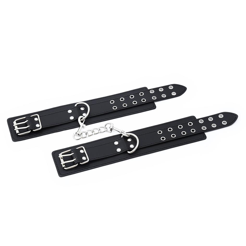 Sex Toys For Women Couples Erotic Pu Handcuffs Bdsm Bondage Restraints Adjustable Behind Back Shackles Sm Tool