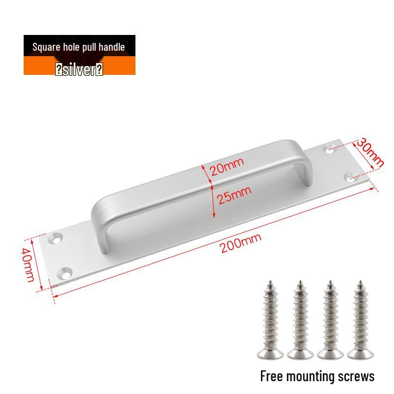 Self-Adhesive Aluminum Alloy Handles for Doors and Windows