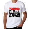 The Damned 1977 T-shirt Funny T Shirts Cotton Black Cotton T-shirt Plain For Man Package T Shirt Custom Print T-shirt