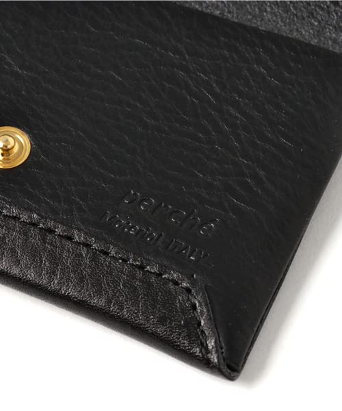 Feito no Japão Porta-cartões de visita em couro de vaca italiano BR [Perke] 08-06-02941 Feminino