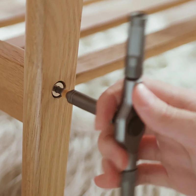 24-in-1 Ratchet Screwdriver Set, S2 Alloy Steel Magnetic Bits for Furniture Assembly, Electronics, Bicycle Repair DIY