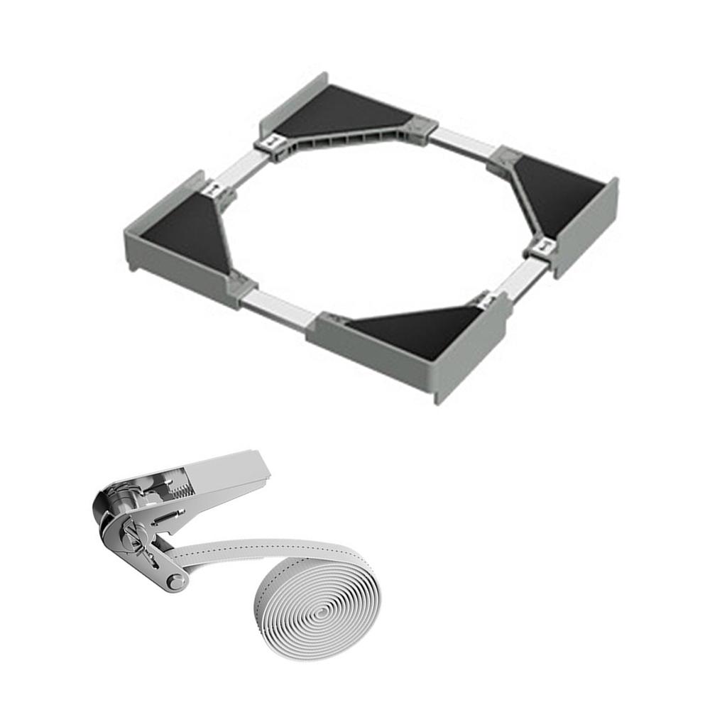 Washing Machine Stand Washing Machine Dryer Fridge Pedestal Adjustable Length Anti Vibration Anti Noise Drying Rack
