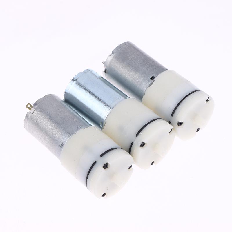 1 ks 370 Mini vzduchové čerpadlo DC 3,7 V 6 V 12 V Kyslíková pumpa pro akvárium Motor Domácí elektrické sací čerpadlo Mikro vzduchové čerpadlo pro akvárium