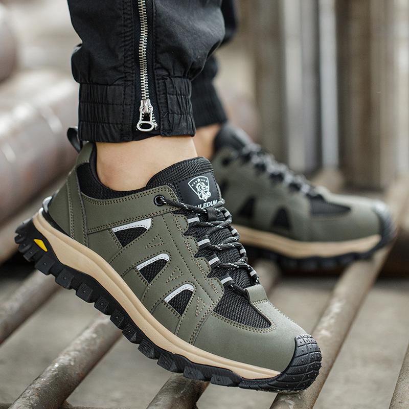 Safety Shoes for Men Steel Toe Men's Work Shoes Puncture Proof Work Sneaker Male Protective Footwear Work Man Boots Safety Boots