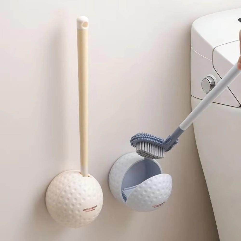 Golf Design Bathroom Cleaning Brush Wall Hanging Bathroom Corner Brush  Household