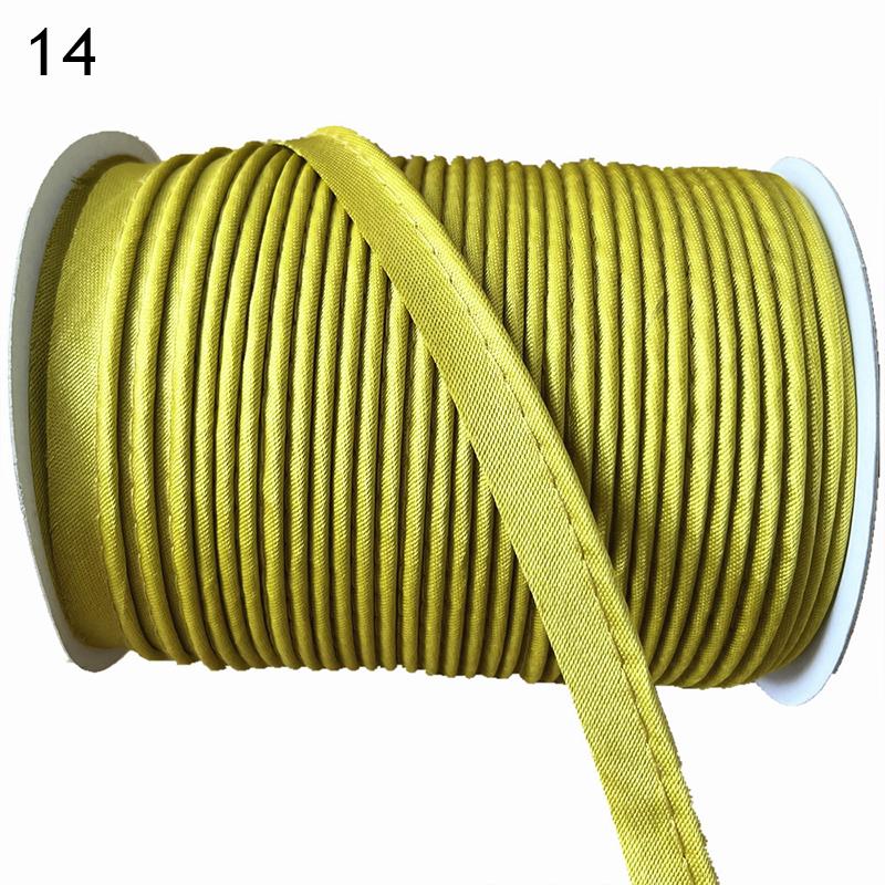 66M Edge Sewing Ribbon Cord Rope For Sofa Curtains Hats Clothes Cheongsam Hemming Garment Sewing DIY Patchwork Hemming Strip
