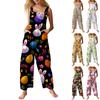 Women's Jumpsuit Printed Casual Loose Jumpsuit
