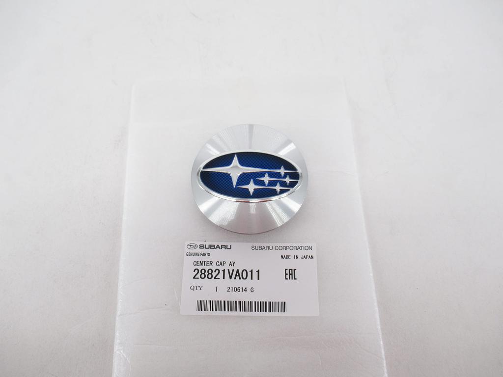 SUBARU Genuine Center Cap Aluminum Part Number 28821VA011 Part Assembly, Wheel,