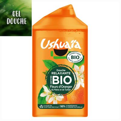 Organic Orange Blossom Relaxing Shower Gel the 250 mL (Pack of 6 Pcs)