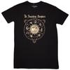 Das Smashing Pumpkins Damen T-Shirt Kleid: Himmlische Sonne (Schwarz) OFFIZIELL Neu