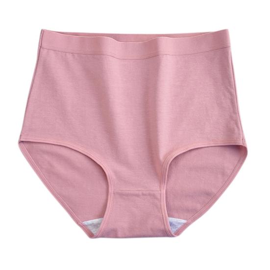 Women'S Cotton Underwear High Waisted Tummy Control Full Coverage Panties Ladies Soft