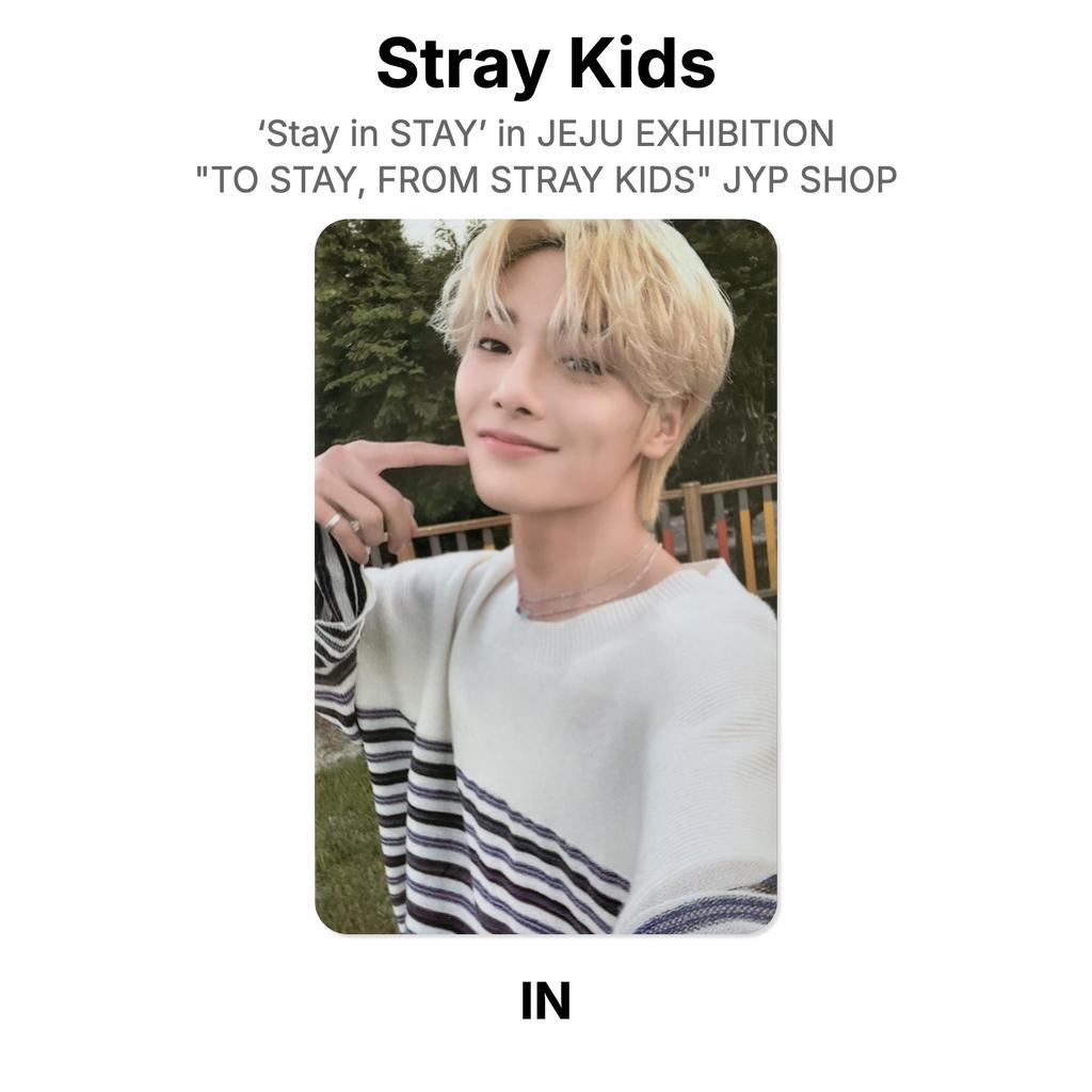 Stray Kids ‘Stay in STAY’ in JEJU EXHIBITION "TO STAY, FROM STRAY KIDS" JYP SHOP Official Photocard