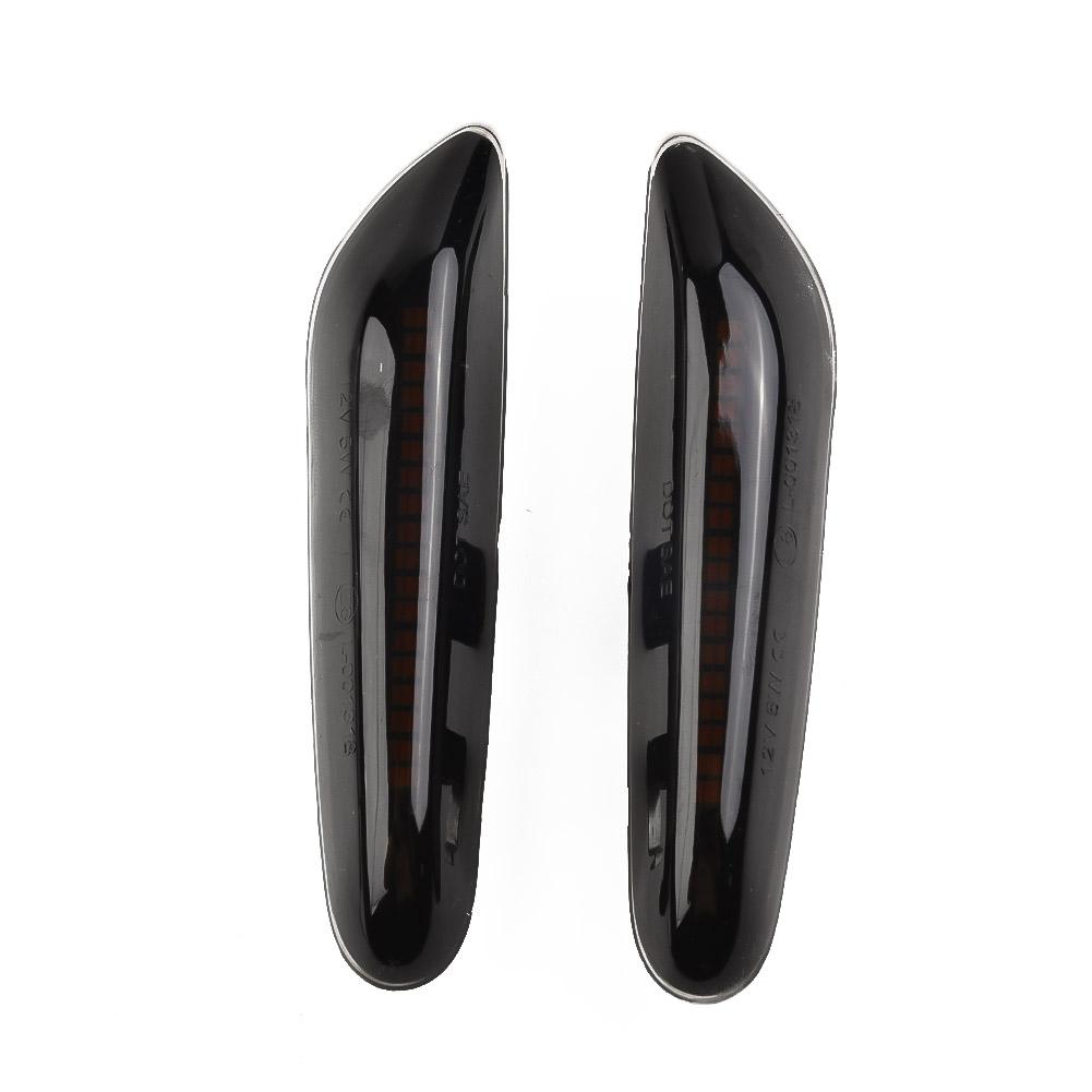 PMMA Side Marker Lights 3W 1 Pair LED Side Indicator Smoke Turn Signal