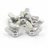 Cold Forged Fine Thread Butterfly Wing Nut Yuanbao Sheep Horn Hand-Tightened Nut
