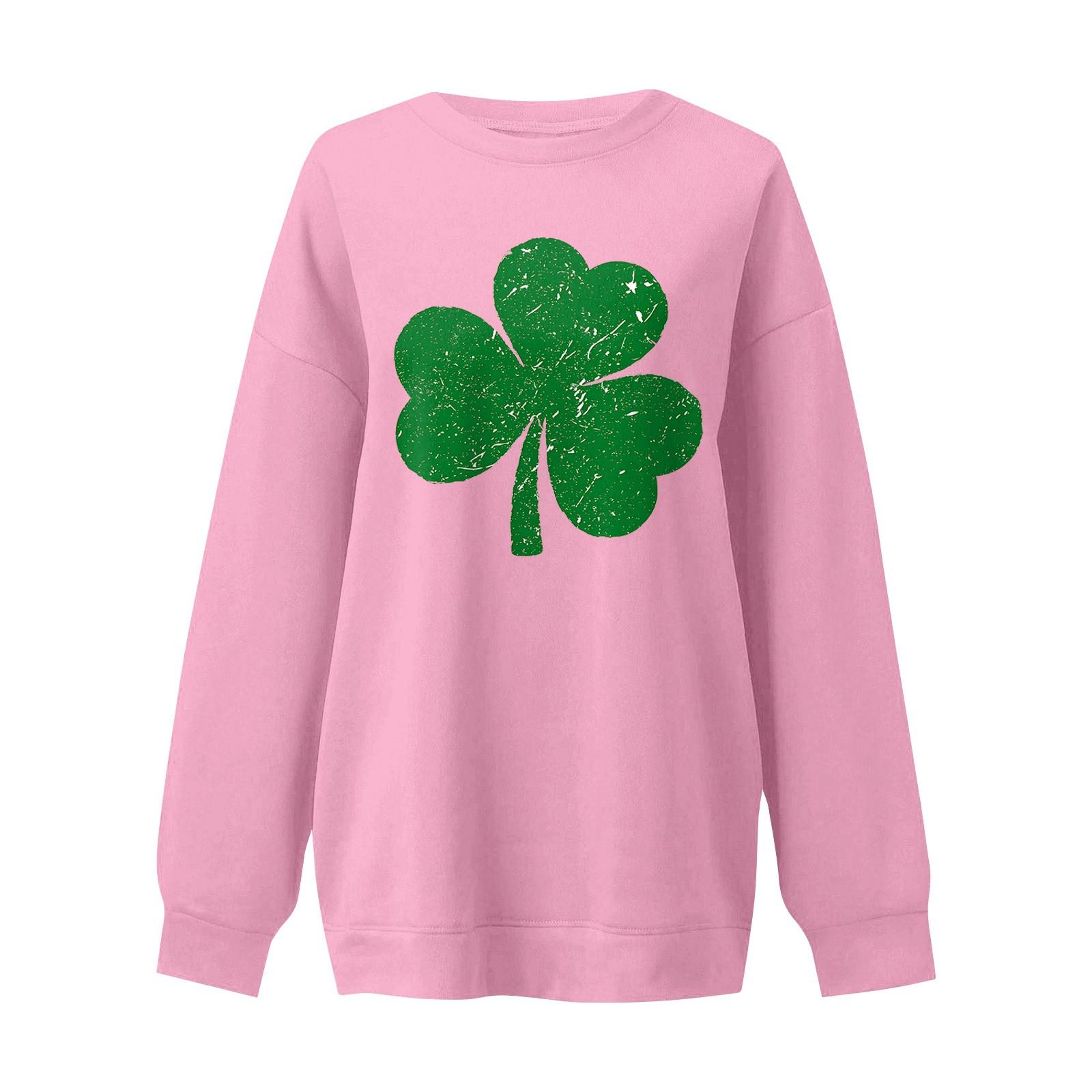 

Женская повседневная мода ко Дню святого Валентина с принтом, длинным рукавом, круглым вырезом, толстовки, пуловеры, топы XXL