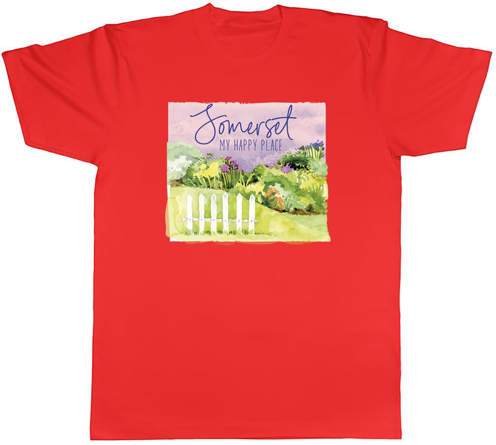 Somerset West Country Unisexs TShirt My Happy Place Tee Gift
