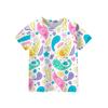 Camiseta Casual Infantil Estampada de Manga Curta com Gola Redonda