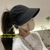 Cappello ad Asciugatura Rapida Estivo Cappello Vuoto da Donna Aggiornato Può Appendere Mascherina Visiera Esterna Cappello Sottile ad Asciugatura Rapida con Protezione Solare