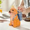 Creative Backpack Dog Stationery Organizer Cartoon Makeup Brush Holder Small Dog Pen Holder  School