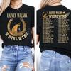 T-shirt Reprint Tour Whirlwind 2026 di Lainey Wilson