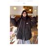 Black down cotton-padded clothes for women's winter year new loose student thickened anti-season cotton-padded clothes and cotton-padded jackets