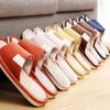 Four Seasons Non-Slip Linen Slippers for Men and Women - Indoor, Wear-Resistant, Comfortable Home Footwear