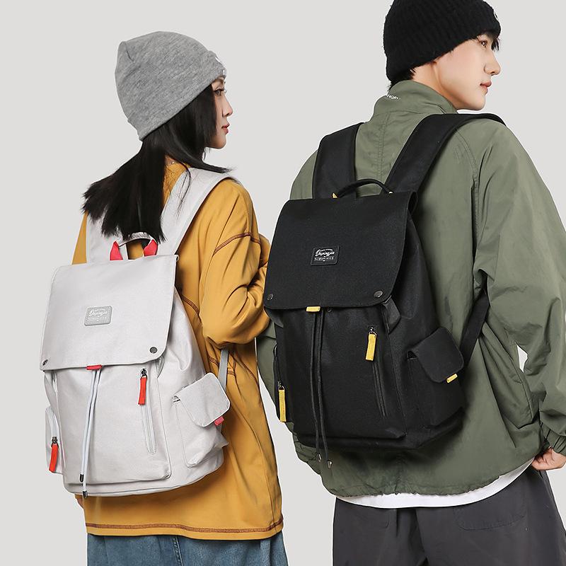 Large capacity travel backpack autumn new fashion cool neutral daily commute backpack