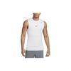 Dri-FIT Slim Fit Logo Print Comfortable Crew Neck Tank Top Men Tops White FB7924-100