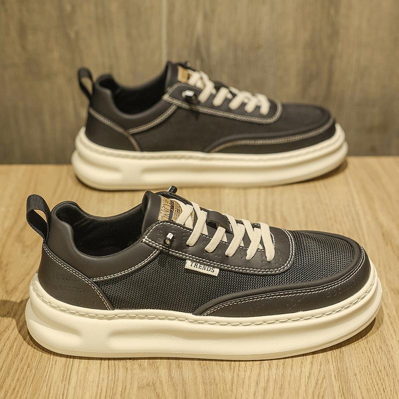 

Men s shoes 2025 new summer breathable Internet celebrity explosion white shoes youth versatile sports and leisure canvas board shoes 44