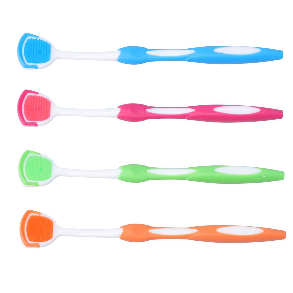 Gratte-langue en plastique pour voyage, portable, rafraîchit l'haleine, brosse nettoyante pour la langue, pour les soins bucco-dentaires