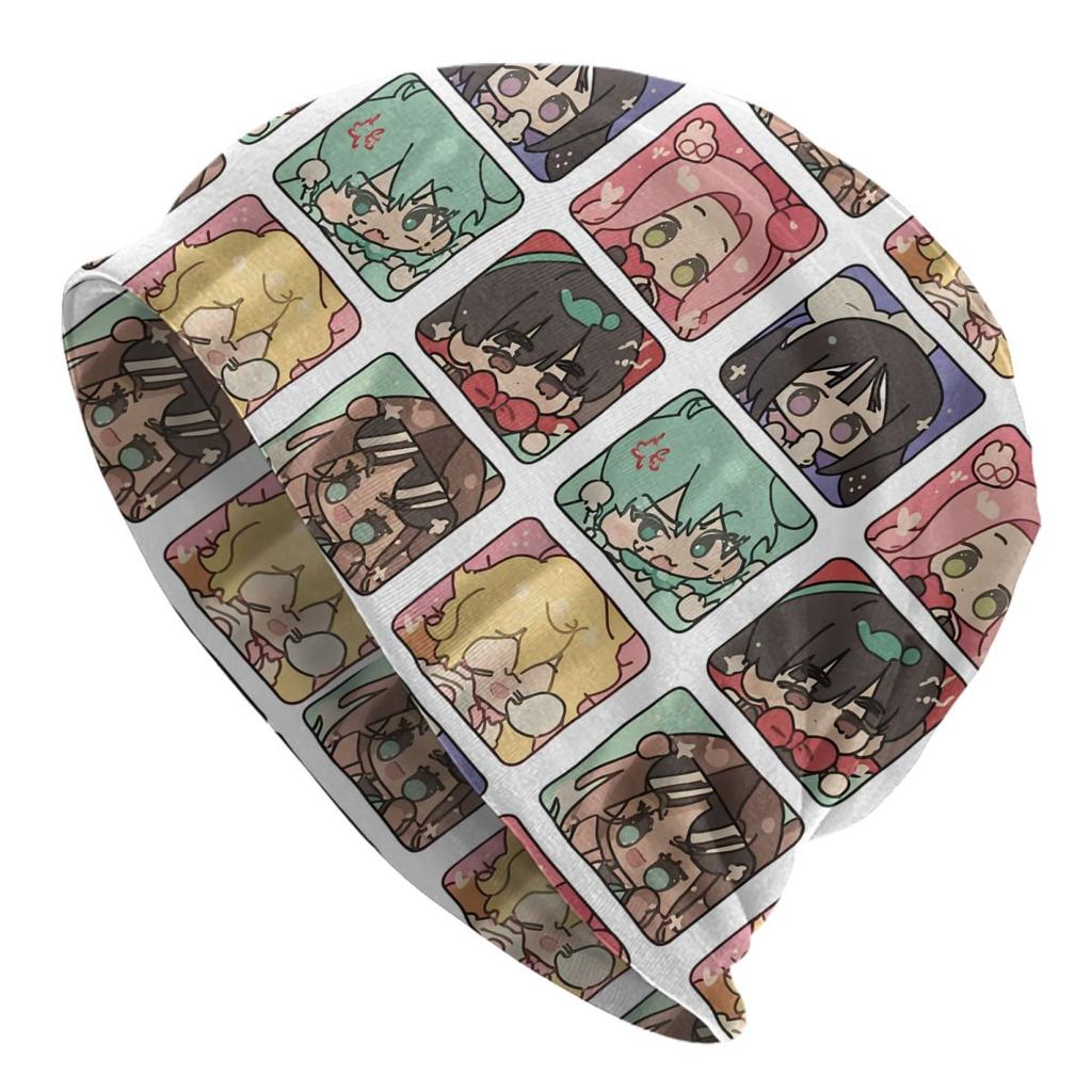Ivan Alien Stage Anime Skullies Beanies Hat Hip Hop Unisex Women Street Caps Warm Dualuse Bonnet Hat