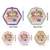 Hexagon Embroidery Hoops Hand Embroidery Tool Multifunctional Plastic Needlework Removable Quilting Frame for DIY Sewing Craft