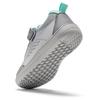 HOBIBEAR Kids Toddler Wide Toe Shoes Barefoot Hook Loop Sneakers Zero Drop Artificial Leather Mesh Non-Slip Shoes