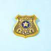 City Metal Brooch Creative Anime Metal Badge Police Officer