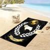 Derby County Beach Towel, Large Soft Quick Dry Towel for Beach Camping Swimming