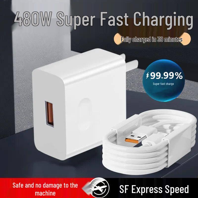 480W Super Fast Charger for OPPO, Honor, and Vivo Phones