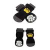 2 Pairs Anti Slip Dog Socks Dog Paw Protectors Paws Stop Licking Dogs Socks with Grips and Adjustable Straps Dog Socks Set