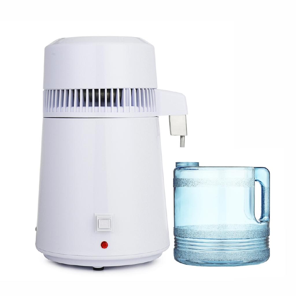 240V AU Plug 4L Distilled Pure Water Distiller Stainless Steel Internal Purifier Filter 750W