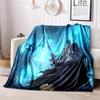 classic game World of Warcraft Frozen Throne blanket Soft and portable four season home bed, sofa blanket, office travel, lunch break, warm blanket Y5