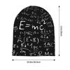 Scientific Math Formulas Skullies Beanies Caps Women Men Warm Bonnet Cap Knit Hat Headwear Slouchy Scarf Skullies Beanies