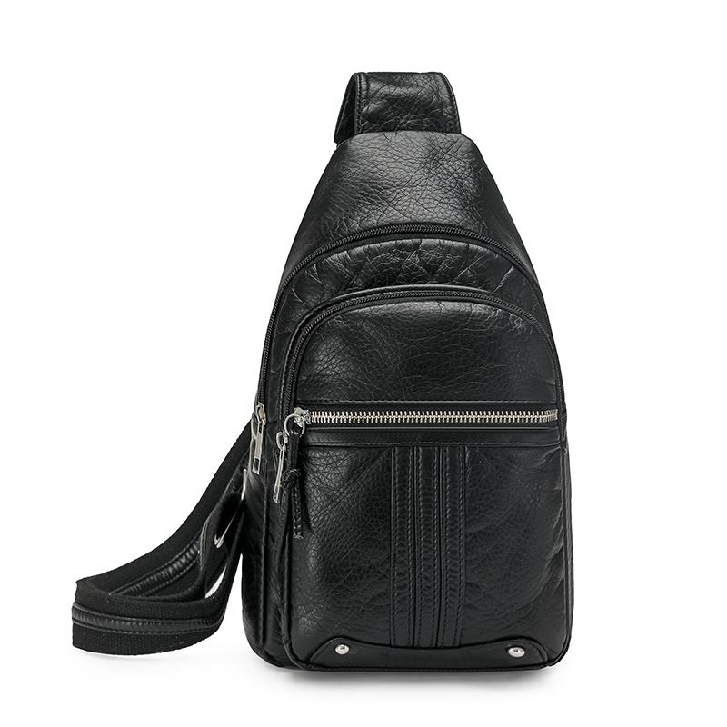 Women's Shoulder Bag PU Chest Bag Lightweight Travel Crossbody Bag