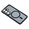 For Samsung Galaxy S25 Magnetic Case TPU + Acrylic Hybrid Phone Shell