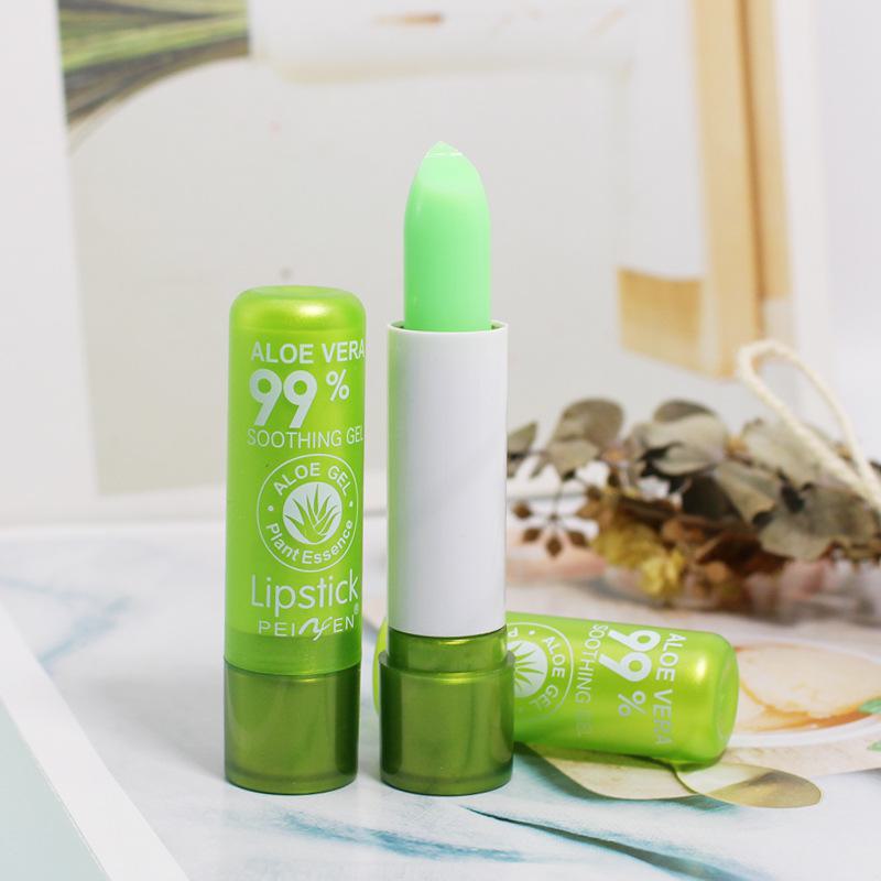 Aloe Vera Color-Changing Lip Balm Moisturizes & Repairs, Waterproof & Anti-Drying Temperature-Changing Lipstick
